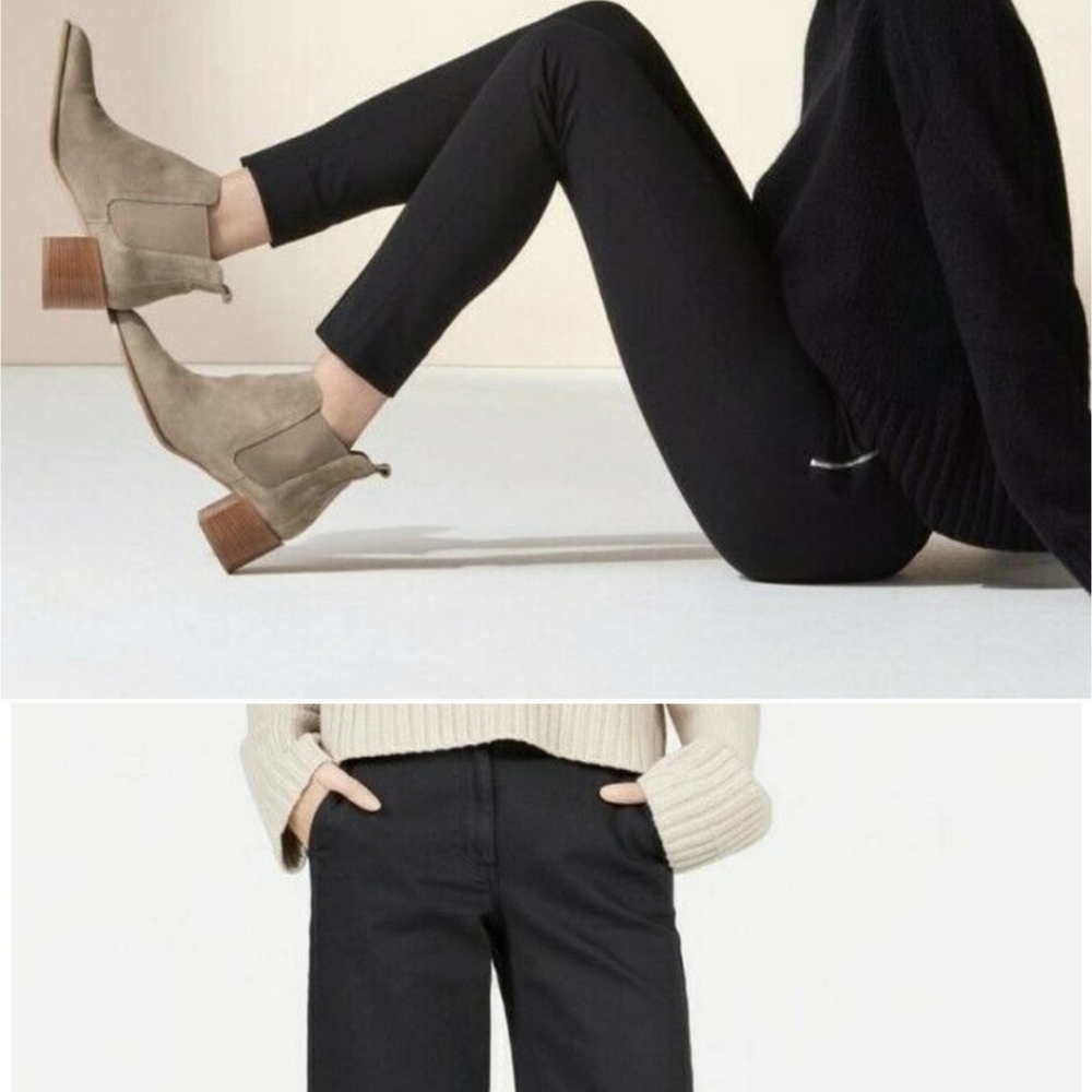 Everlane the suede heeled Chelsea boot